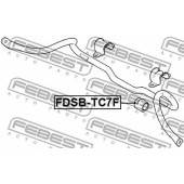 Опора стабилизатора FEBEST FDSB-TC7F