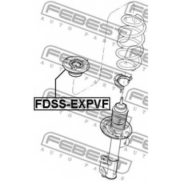 Подвеска амортизатора FEBEST FDSS-EXPVF