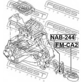 Подвеска коробки передач FEBEST FM-CA2