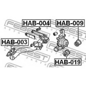 Подвеска рычага независимой подвески колеса FEBEST HAB-019