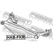 Втулка балки моста FEBEST HAB-FKR