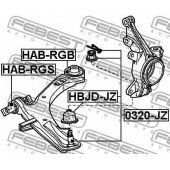 Подвеска рычага независимой подвески колеса FEBEST HAB-RGB