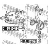 Пыльник опоры шаровой нижнего рычага HBJB-203, Febest