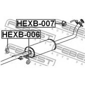 Монтажный комплект системы выпуска FEBEST HEXB-007