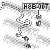 Втулка стабилизатора FEBEST HSB007
