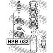 Дистанционная труба, амортизатор FEBEST HSB-033