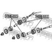 Подвеска рычага независимой подвески колеса FEBEST HSB-053