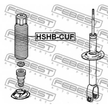 Пыльник амортизатора FEBEST HSHB-CUF-1