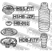 Пыльник амортизатора FEBEST HSHB-JZF