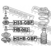 Подвеска амортизатора FEBEST HSS-GBF