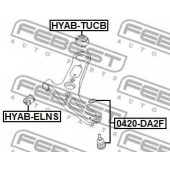 Подвеска рычага независимой подвески колеса FEBEST HYAB-ELNS