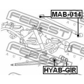 Подвеска рычага независимой подвески колеса FEBEST HYAB-GIR