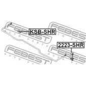 Опора стабилизатора FEBEST KSB-SHR