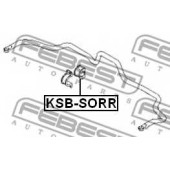 Опора стабилизатора FEBEST KSB-SORR