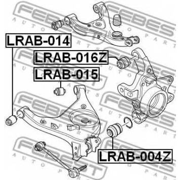 Подвеска рычага независимой подвески колеса FEBEST LRAB-014