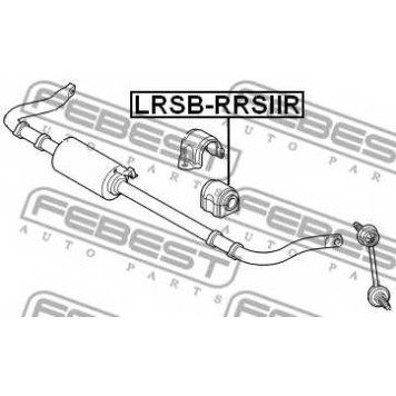 Опора стабилизатора FEBEST LRSB-RRSIIR