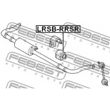 Опора стабилизатора FEBEST LRSB-RRSR
