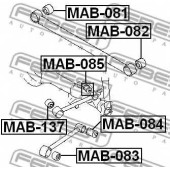 Подвеска рычага независимой подвески колеса FEBEST MAB-137