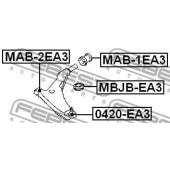Подвеска рычага независимой подвески колеса FEBEST MAB-2EA3