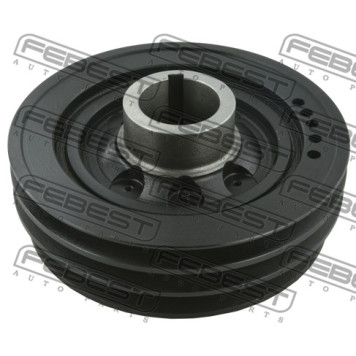 Шкив коленвала MITSUBISHI PAJERO II V14W-V55W 1991-2004 <b>FEBEST MDS-2800DT</b>
