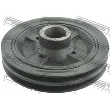 Ременный шкив коленвала FEBEST MDS-4D56