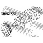 Ременный шкив коленвала FEBEST MDS-4G64