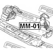 Подвеска раздаточной коробки FEBEST MM-01