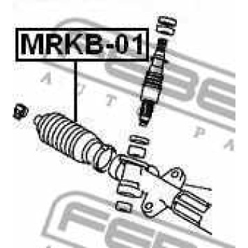 Пыльник рулевой рейки FEBEST MRKB-01-1