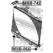 Подвеска радиатора FEBEST MSB-742