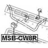 Опора стабилизатора FEBEST MSB-CW8R