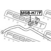 Опора стабилизатора FEBEST MSB-H77F