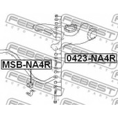 Опора стабилизатора FEBEST MSB-NA4R