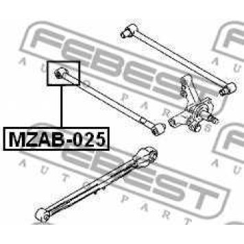 Подвеска рычага независимой подвески колеса FEBEST MZAB-025-1