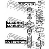 Амортизатор задний <b>FEBEST MZD-323R</b>
