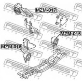 Подвеска двигателя FEBEST MZM-016