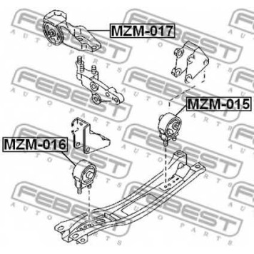 Подвеска двигателя FEBEST MZM-016