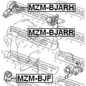 Подвеска двигателя FEBEST MZM-BJARR
