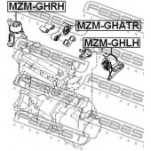 Подвеска двигателя FEBEST MZM-GHLH