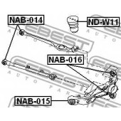 Подвеска рычага независимой подвески колеса FEBEST NAB-016