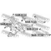 Подвеска рычага независимой подвески колеса FEBEST NAB-2C24