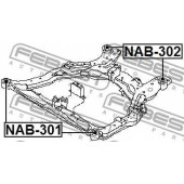Втулка балки моста FEBEST NAB-301
