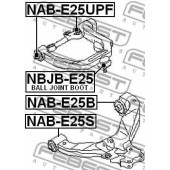 Подвеска рычага независимой подвески колеса FEBEST NAB-E25B