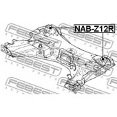 Втулка балки моста FEBEST NAB-Z12R