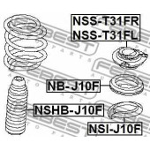 Подшипник опоры стойки амортизатора FEBEST NB-J10F