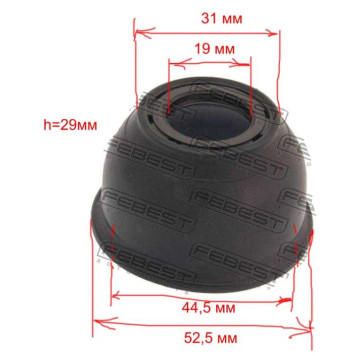 Пыльник опоры шаровой NBJB-S50, Febest-1