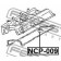 Кольцо уплотн свечн колодца NISSAN MAXIMA CA33 2000.01-2006.01 <b>FEBEST NCP-009</b>