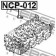 Кольцо уплотн топл форсунки NISSAN ALMERA UK MAKE N16E 2000.02-2006.11 <b>FEBEST NCP-012</b>