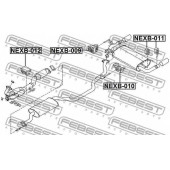 Монтажный комплект системы выпуска FEBEST NEXB-009