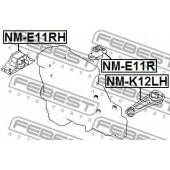 Подвеска двигателя FEBEST NM-E11RH