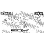 Подвеска двигателя FEBEST NM-Y61RH